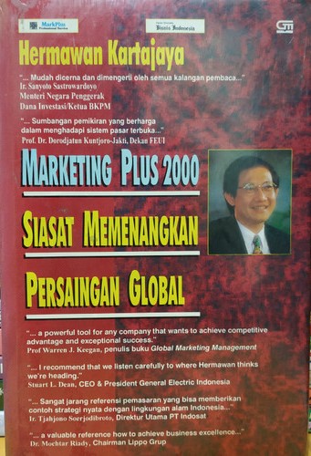 Marketing Plus 2000: Siasat Memenangkan Persaingan Global (Hermawan Kartajaya)